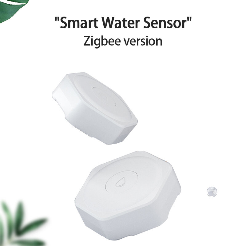 Rilevatore di perdite d'acqua del serbatoio dell'acqua Smart Life App sensore di inondazione allarme di inondazione Monitor remoto di troppopieno sensore dell'acqua intelligente casa intelligente
