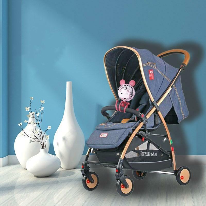 500 mah stroller fan portable desk personal car seats mini USB rechargeable portable crib baby stroller accessories