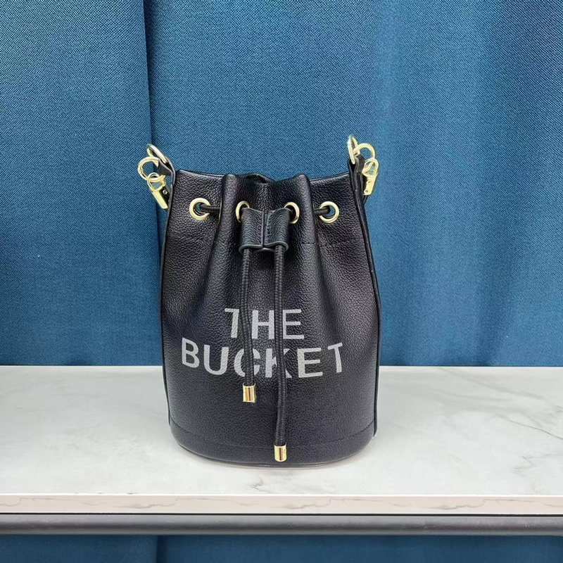럭셔리 PU 바구니 가방 여성용, 디자이너 브랜드 숄더 크로스바디 토트 백 발리 드로스트링 버킷 쇼퍼 지갑 2022 패션