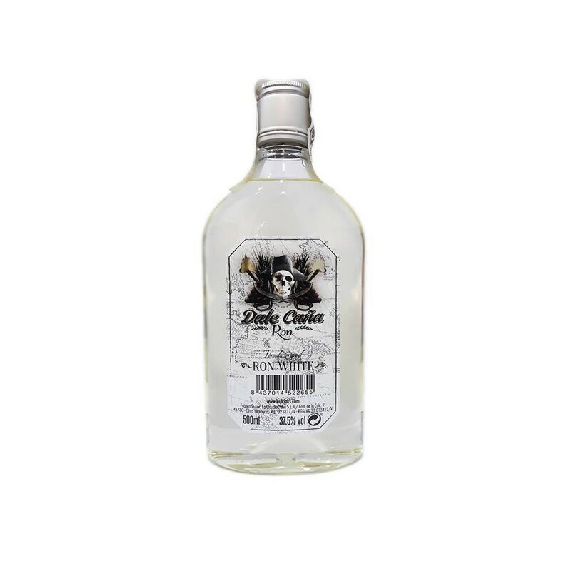 Biały pręt Rum Dale, plastikowa butelka 0,5l