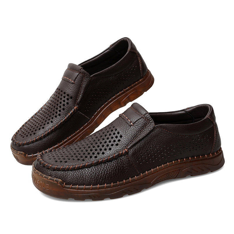 Męskie obuwie trampki 2022 nowe oryginalne skórzane ręcznie Retro wygodna czarna buty wsuwane Zapatos Casuales Hombres męskie buty