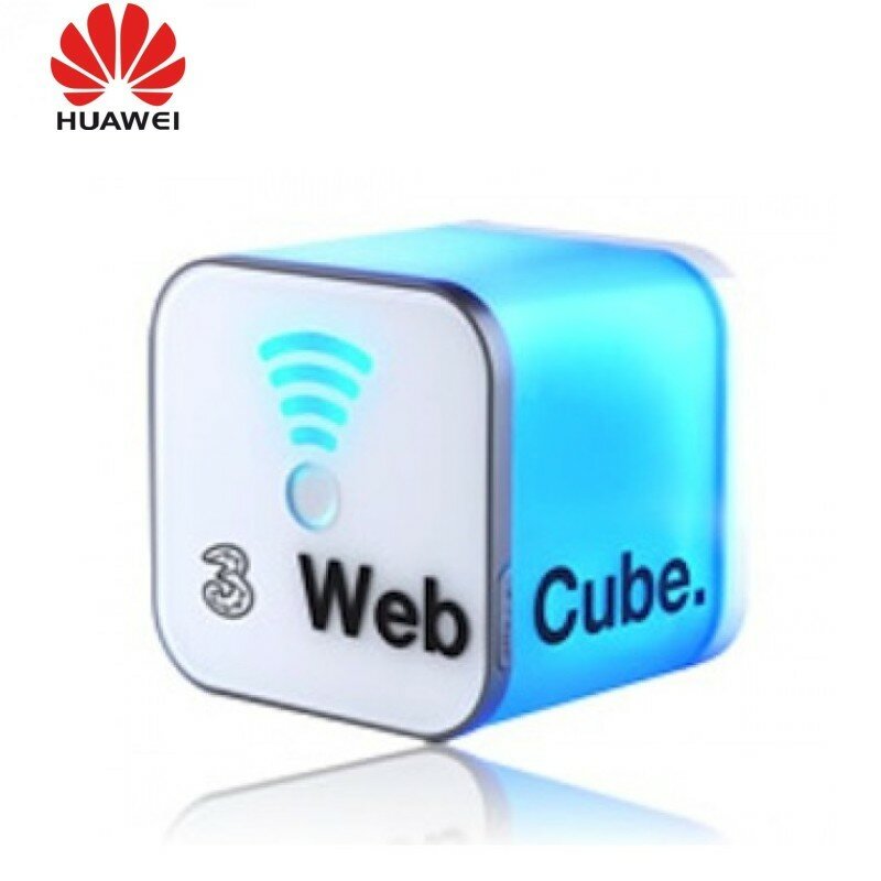 Unlocked Huawei B153 Web Cube Wireless Router Wi-Fi 802.11b/g/n 3G HSDPA WCDMA 7.2Mbps Modem 2100/900MHz Mobile Broadband