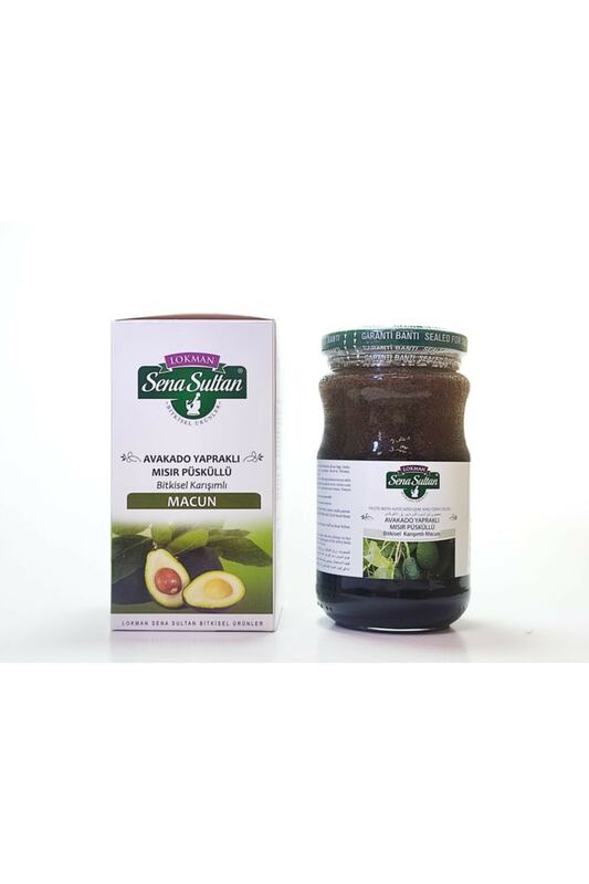 Original made in Turkey Sena Sultan Honey Avocado Leaf Corn Tassel Paste 420 G Gives Energy, Gives Health