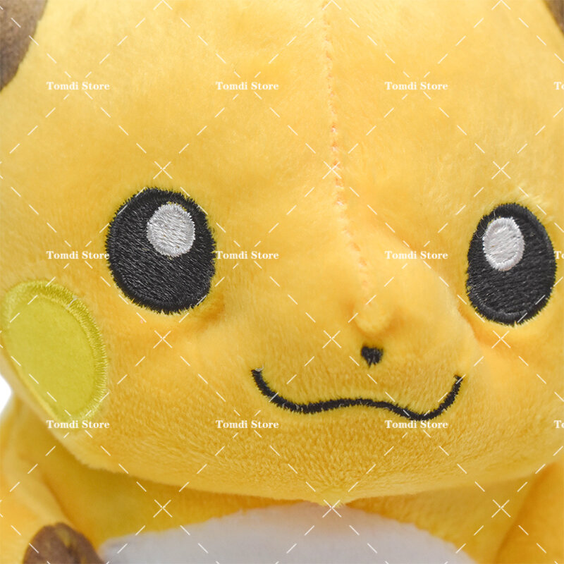 Poupée en peluche Pokemon Raichu de 19cm, jouets de poche pour enfants, cadeaux
