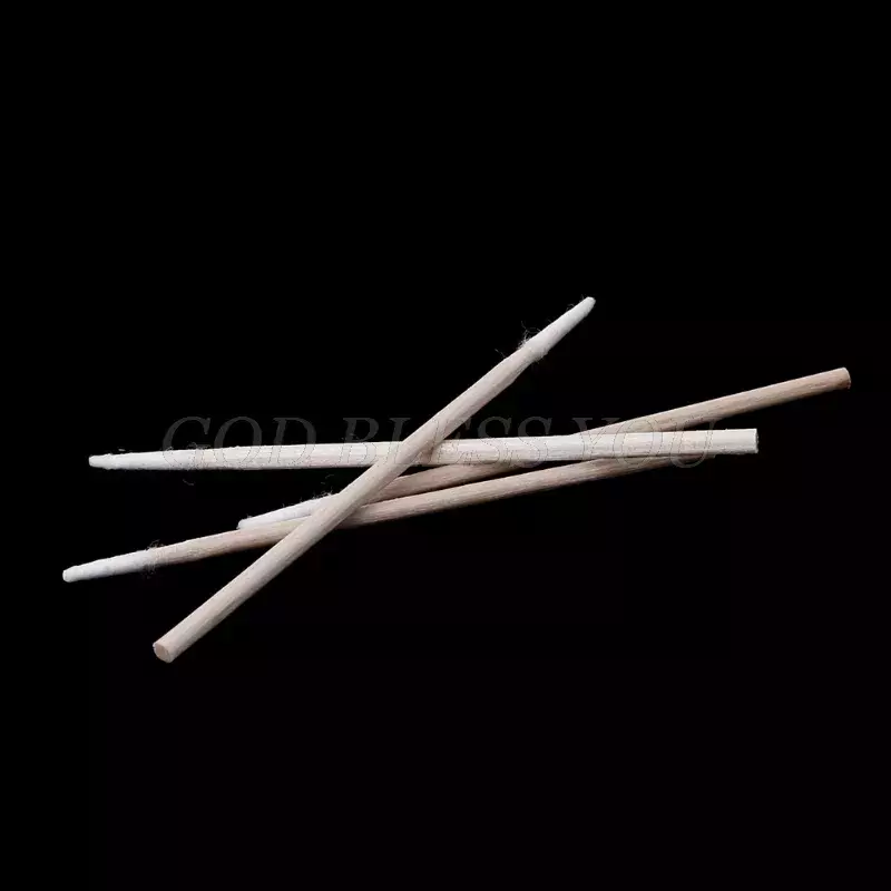 100Pcs/Pack Small Cotton Swab Wooden Handle For Tattoo Eyebrow Beauty Makeup Nail Drop Shipping