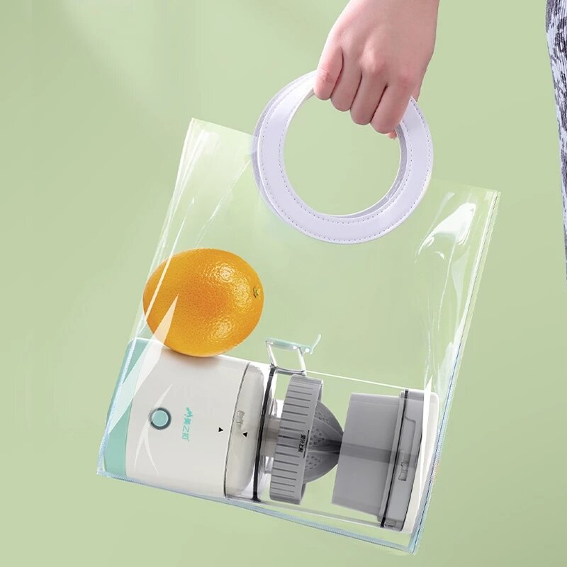 Exprimidor de naranja portátil con USB, máquina de jugo multifuncional recargable para el hogar, Mini exprimidor eléctrico de taza, 45W