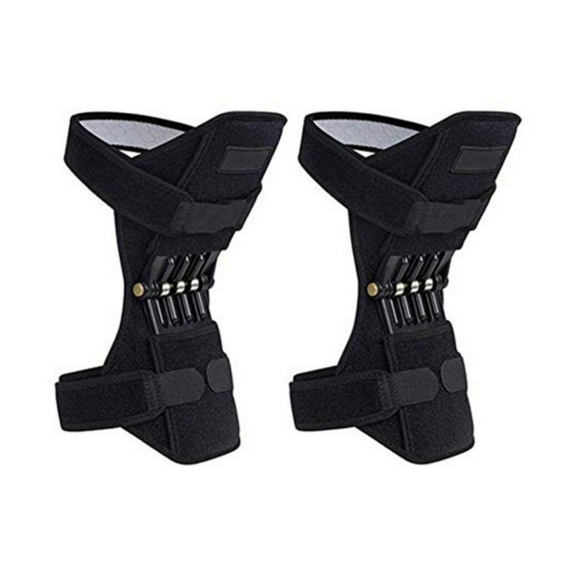 1PC Knee Protection Booster Power Support Knee Pads Powerful Rebound Spring Force Sports Reduces Soreness Cold Leg Protection