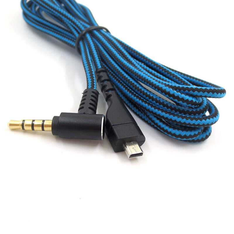 Gaming Kopfhörer Audio Kabel Gaming Ersatz Kopfhörer Kabel für SteelSeries Arctis 3 5 7 Headset Zubehör