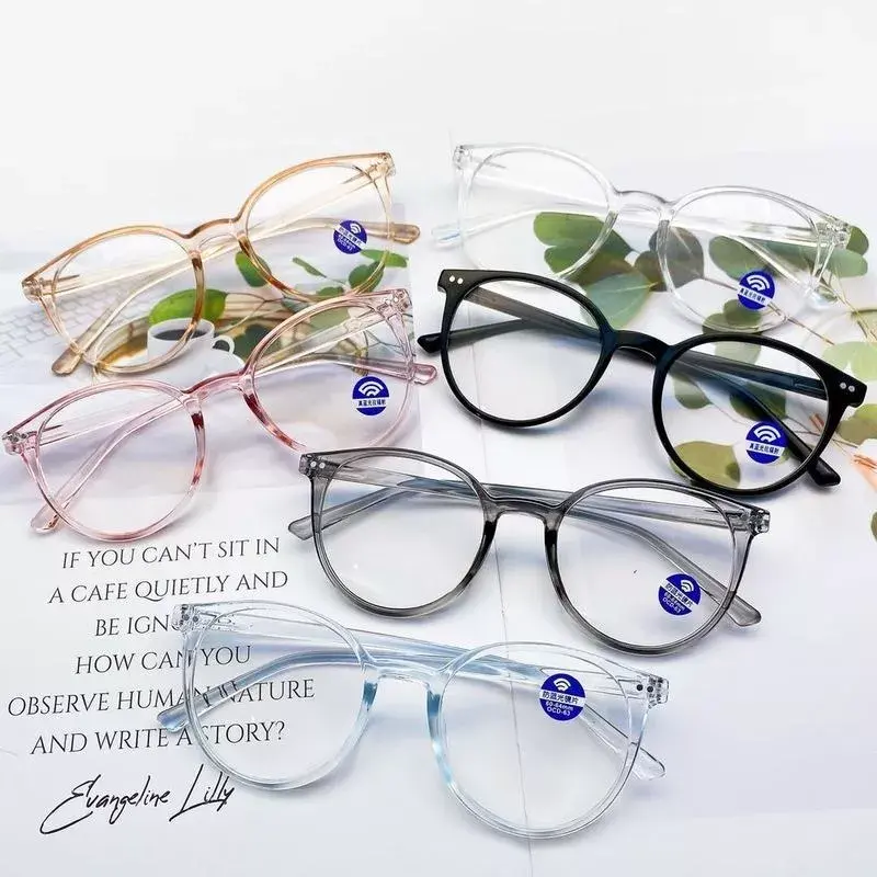 Gafas de luz azul para hombre y mujer, lentes transparentes para juegos de ordenador, a la moda, para mejorar la comodidad, antirayos azules