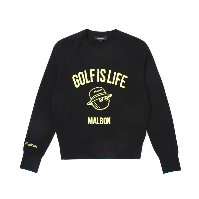 New High Quality Malbon Sweater Women Outdoor Leisure Golf Clothes High Elastic Autumn and Winter Pullover Fashion Knitted Top