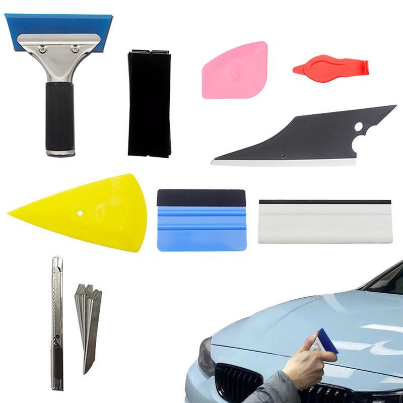 Car Package Tinting Application Tool, Window Film Rodo, Raspadores de filme automotivo, Window Tint Tools para Garagem Familiar