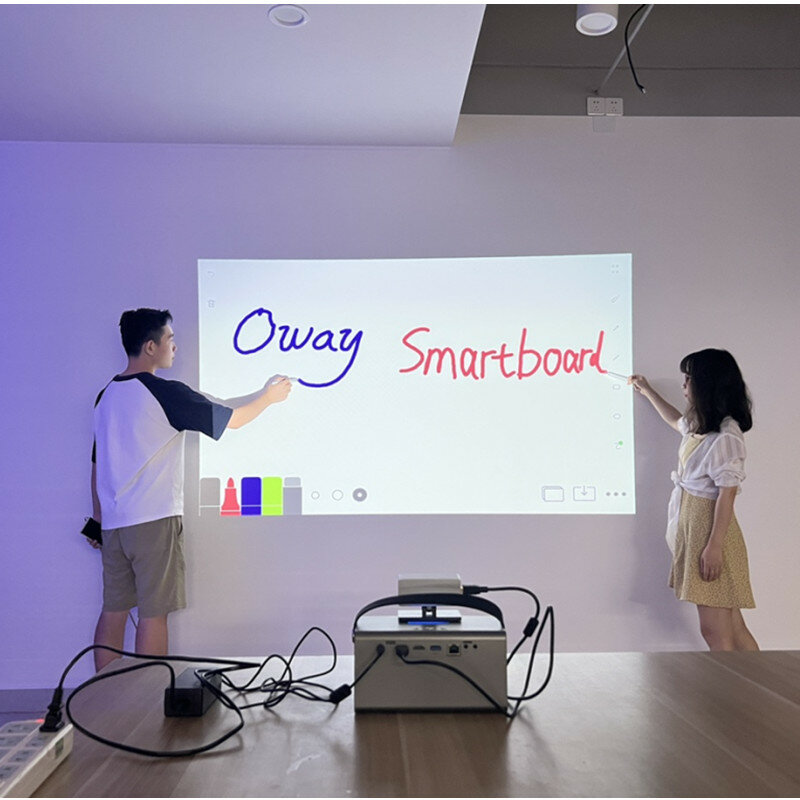Smartboar – tableau blanc interactif à infrarouge, avec Surface de Projection tournante, USB, prix bas