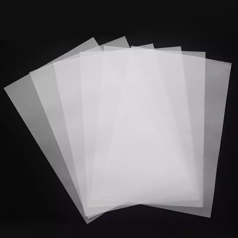 100 pces ácido livre desenho esboço copybook transferência caligrafia design impressão traçando papel translúcido engenharia