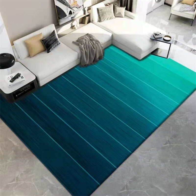 Karpet Motif Geometris Karpet Ruang Tamu Area Besar Karpet Kamar Tidur Dekorasi Ruang Tamu Rumah Modern Karpet Ruang Santai Lantai Dapat Dicuci