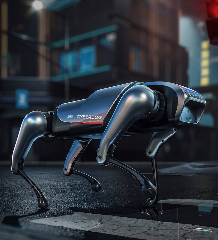 Tech Dog Cyberdog Bionic квадрупед Интеллектуальный робот высокоточный датчик и распознавание интеллекта AI