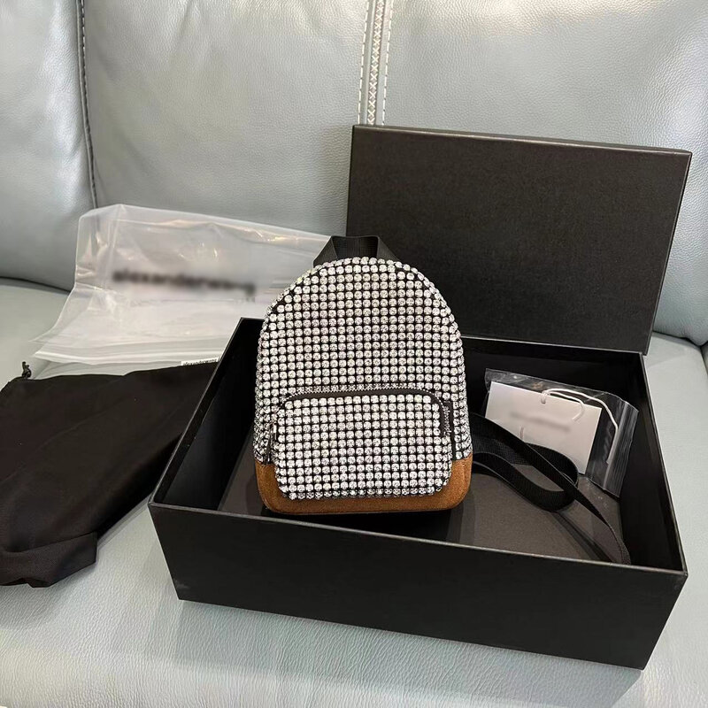 2022 mulheres de luxo marca design strass crossbody sacos alta qualidade bonito panelled bolsas ombro senhoras moda prata bolsa