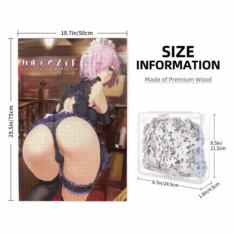 Anime roba Puzzle Fate Grand Order Poster pittura 1000 pezzi Puzzle per adulti giocattolo antistress Hentai Sexy Merch Room Decor