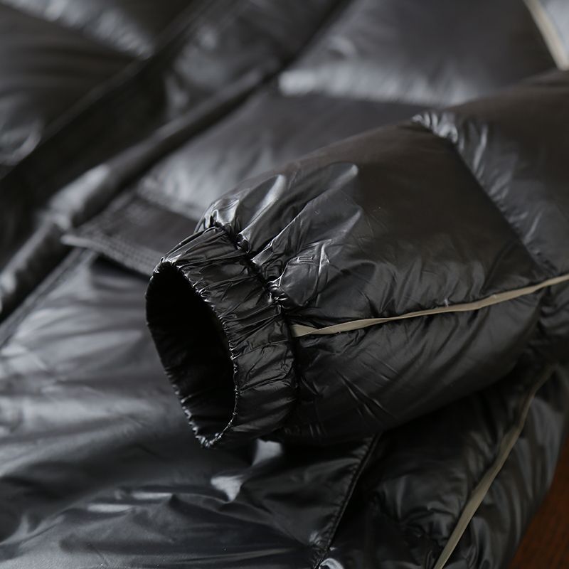 Winter Men's High-quality Gray Duck Long Down Jacket Casual Super Warm Coat