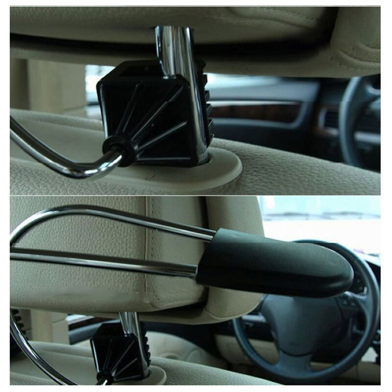Car Seat Coat Rack Hanger Car Hangers For Seat Car Clothes Rack For Headrest Bars Vehicle Backrest Hangers Fits Headrest