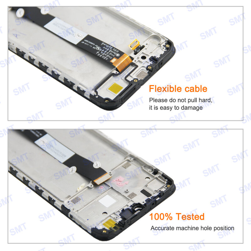 6.53» original D'écran Pour Xiaomi Redmi 9A 9C D'affichage DE Convertisseur Analogique-Numérique D'écran Tactile D'AFFICHAGE à CRISTAUX liquides Pour Redmi 9 Remplacement LCD Téléphone Assemblage de Pièces