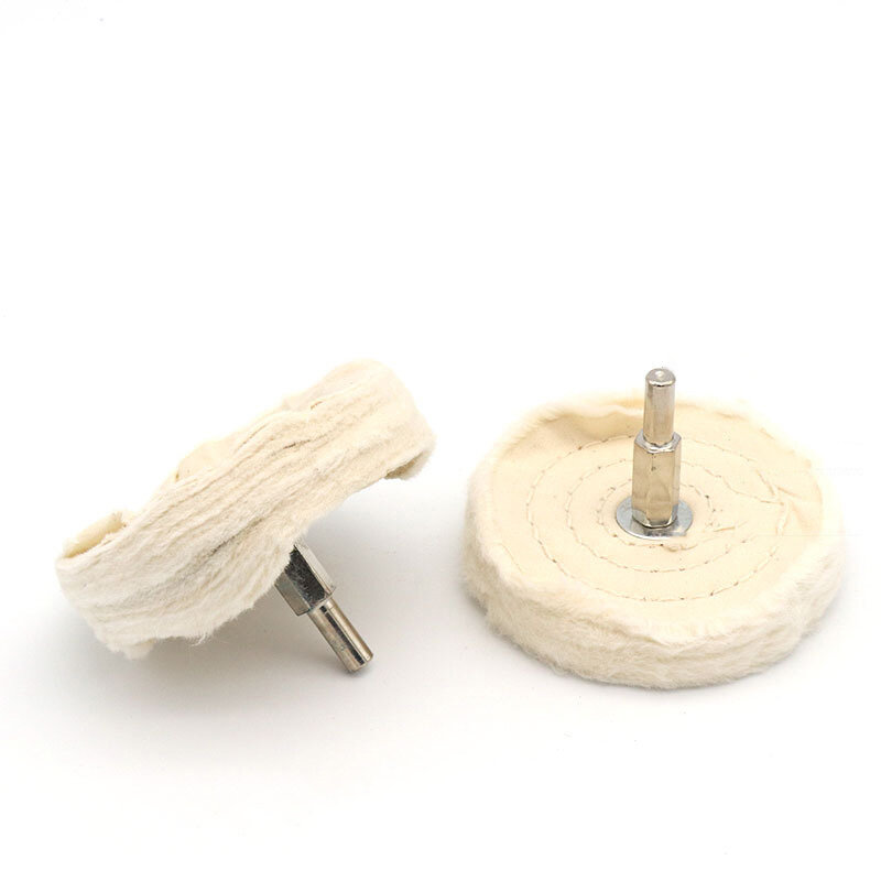 Pano polonês roda cabeça da escova moedor shank polimento acessório ferramenta rotativa almofada de polimento kit ferramenta mão rodas polimento
