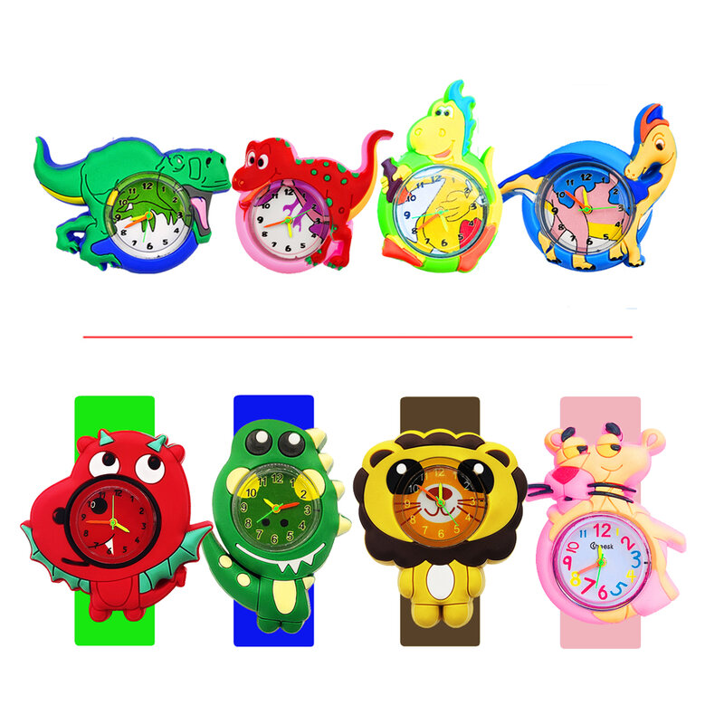 Zegar zegarek dla dzieci z postaciami z kreskówek zabawka dla dziecka bransoletka dla chłopców dziewczyny zegarki dziecięce zegarki na rękę odpowiednie dla dzieci w wieku 1-15 lat prezent