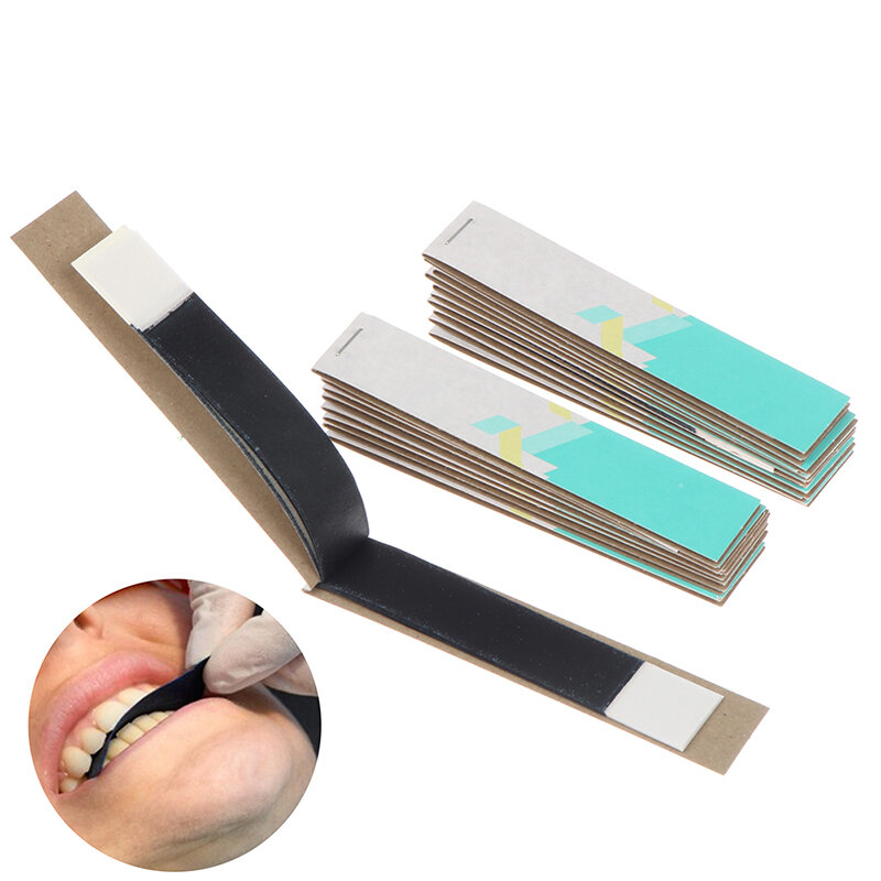200 Sheet/Box Dental Articulating Paper Strips Red/Blue Articulating Paper Dental Lab Instrument Teeth Whitening Dentist Tools