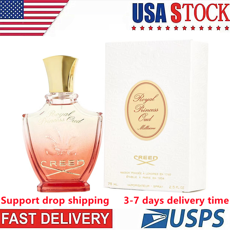 Envío a EE. UU. 3-7 días Creed Royal Princess Oud Perfumes de fragancia de larga duración para mujeres