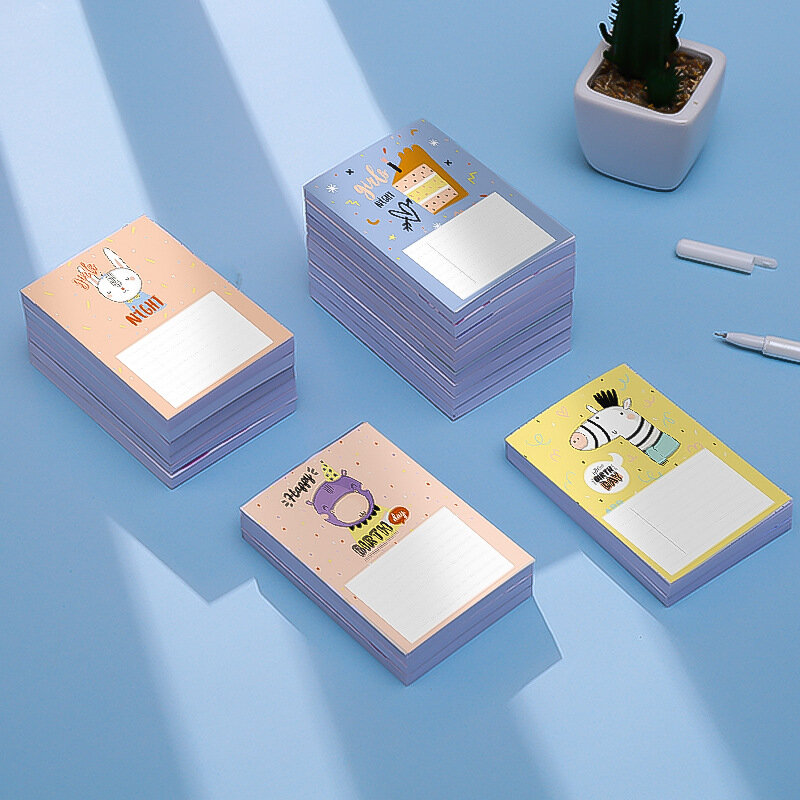 Korean Creative Cartoons Memo Pads Students To Use Shorthand Notebooks For Convenient And Tearable Sticky Notes Cute Stationary