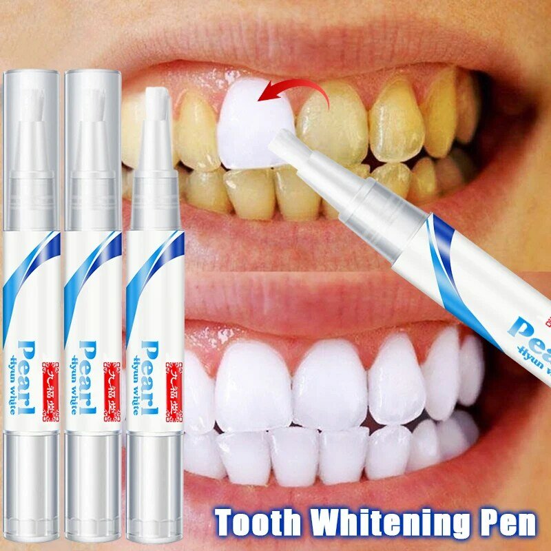 Pisak do wybielania zębów zębów żel środek wybielający wybielacza usuwania plam, płytki nazębnej higiena jamy ustnej zęby zestaw do wybielania czyszczenie surowicy