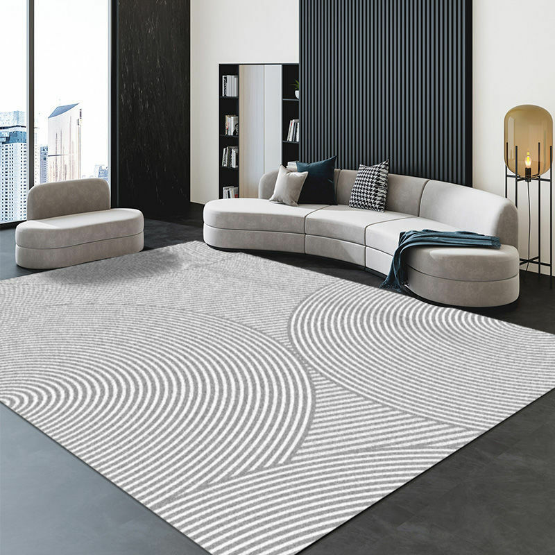 Tapetes espessados para sala de estar, Tapete de área grande, Lounge Rug, Decoração Doméstica, Geometria Quarto e Cozinha