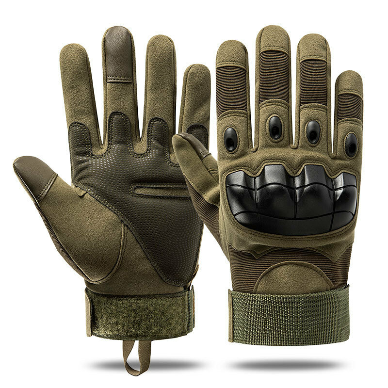Rękawice taktyczne ochronna miękka powłoka z ekranem dotykowym szkolenia antypoślizgowe wojskowe Fitness Outdoor Sports rękawice do jazdy na motorze lub rowerze