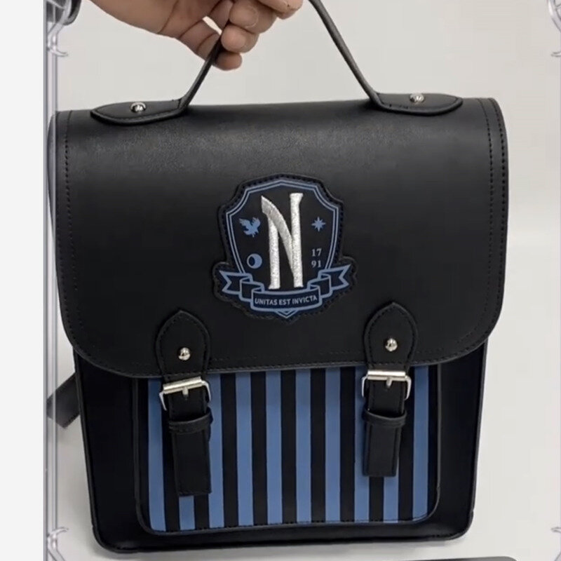 Рюкзак для косплея в стиле ретро для студентов, школьный ранец в готическом стиле, аксессуары для ролевых игр