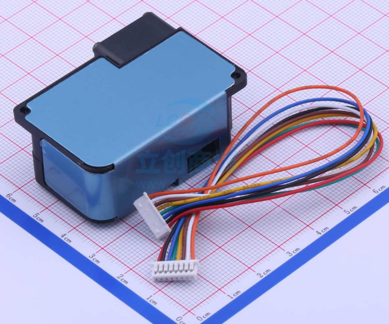 100% nuevo y Original Módulo de Sensor de polvo láser Original (dos juegos) modelo de módulo de Sensor: ZH03B