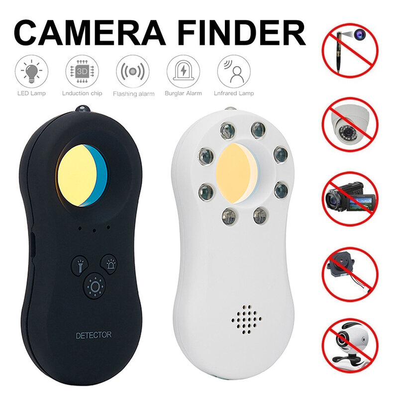 Mini Detector de cámara antirrobo, vibrador oculto, cazador de insectos antiespía, Detector de cámara oculta, Jammer Rf fantasma