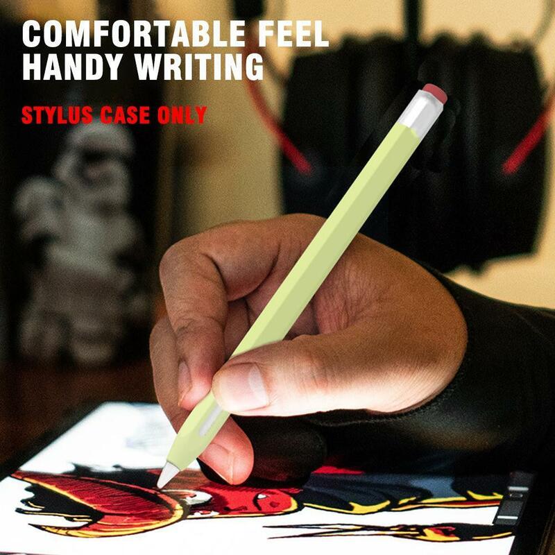 Protezione in Silicone per matita 1 2 per Tablet penna stilo custodia protettiva copertura antiscivolo e Anti-caduta G3l8