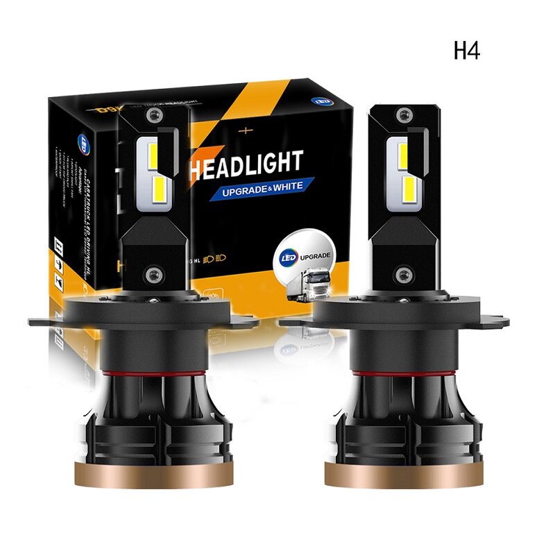 Faro LED antiniebla para coche y camión, Bombilla de 9005 K, 12V-48V, 14000LM, H7, H4, H11, H8, HB4, H1, H13, 6000, HB3, 2 unidades