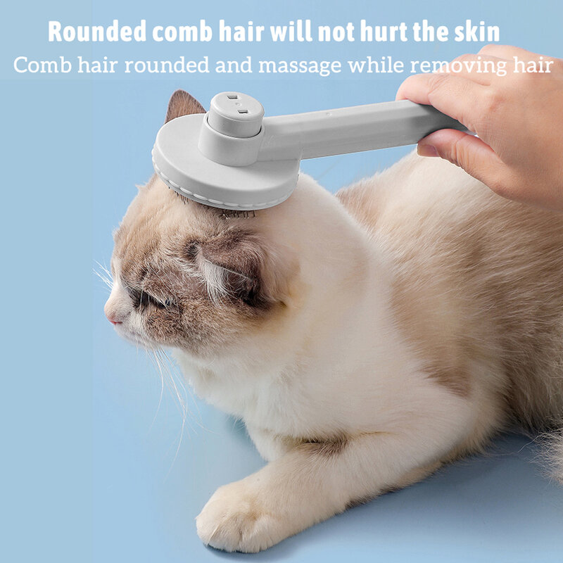 Pet Hair Removal Comb Cat Brush Self Cleaning Slicker Brush for Cats Dogs Hair Remover Scraper Pet Grooming Tool Cat accessories