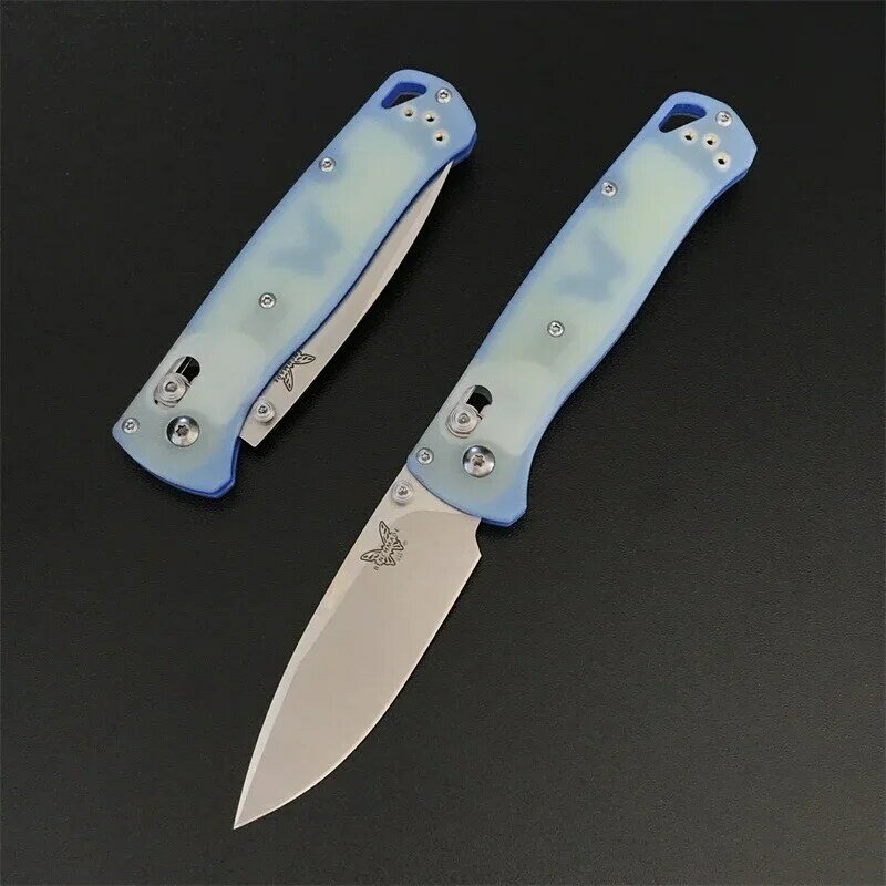 Two-color G10 Handle BENCHMADE 535 Bugout Folding Knife Outdoor Camping Self Defense Safety Portable Pocket Knives
