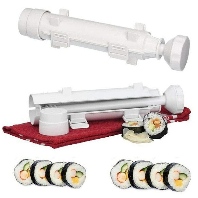 Schnell Sushi Maker Schimmel Haushalt Zylindrischen Roller Reis Mold Gemüse Fleisch Roll Werkzeug Küche DIY Sushi Maker Sushi Werkzeug