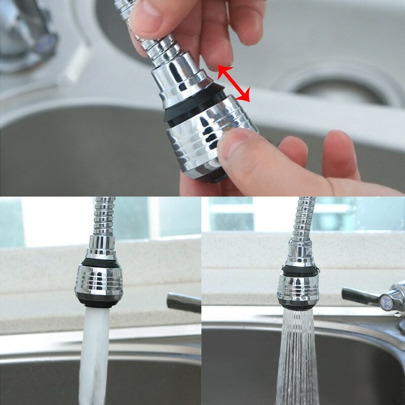 LMC 360 Graus Faucet Anti Splash Cabeça Cozinha Água Saver Universal Rotating Bubbler Filtro Bico Booster Bico Cozinha Ferramentas Entrega rápida recebida