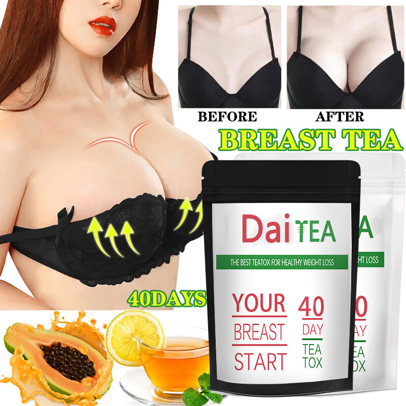 Herbal Breast Enlargement Tea Bag Fast Growth Breast Augmentation Increase Bust Boobs Enlargement Bust Up Round Breast Creams