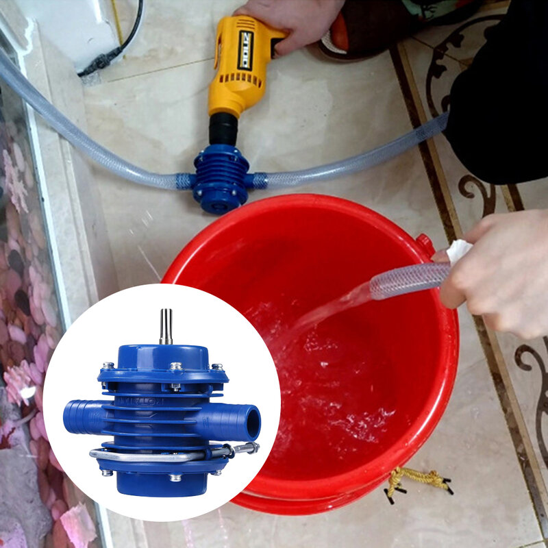 1/2 sztuk pompa wodna samozasysająca Dc pompowanie samozasysająca pompa odśrodkowa gospodarstwa domowego małe pompowania ręcznie wiertarka elektryczna pompy wody