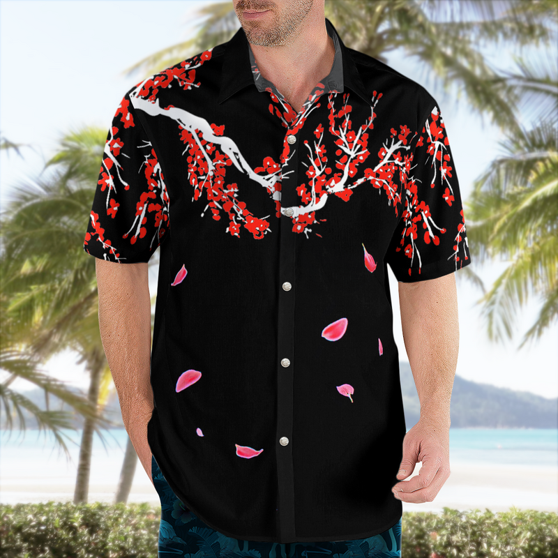 2022 New 3D The King Elvis Presley Hawaiian Shirt Men Summer Short Sleeved Shirts Men's Shirts Oversize Camisa Social 5XL AS033