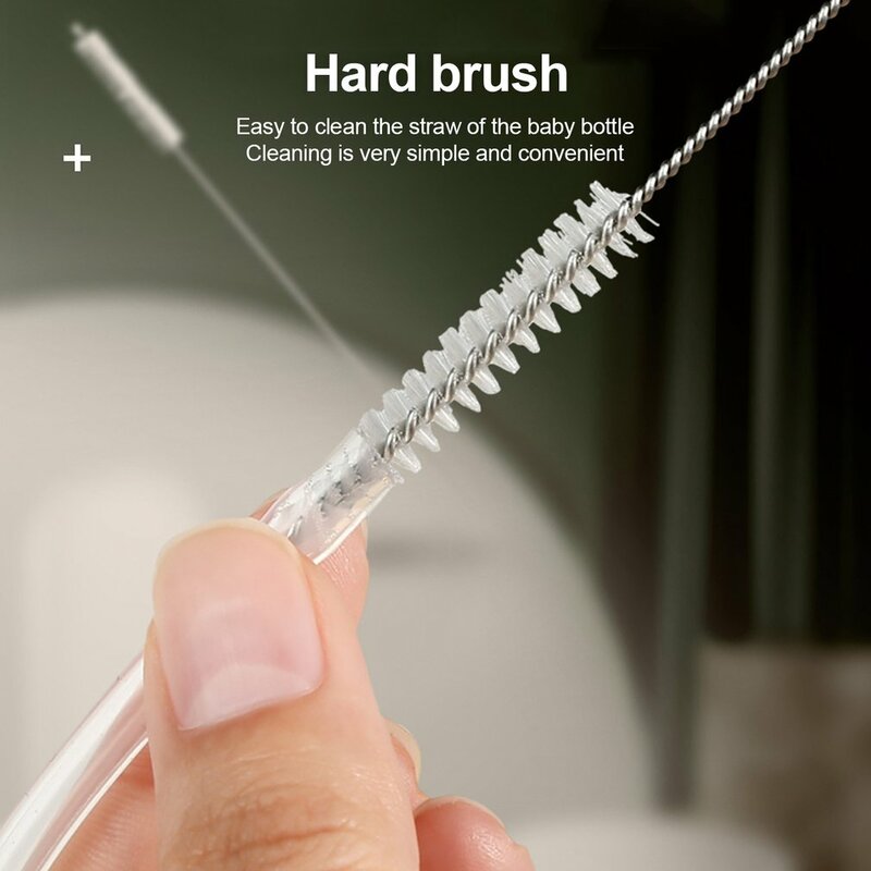 Cup Sponge Brush Handle Bottle Brush Kitchen Tableware Cleaning Tool Long Handle Cleaning Cup Sponge Brush