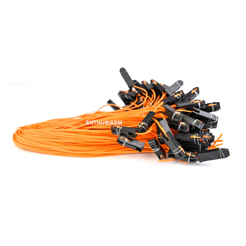 Cable de seguridad con control remoto para fuegos artificiales, encendedor de talón para celebraciones y fiestas, 50CM, 100 unidades