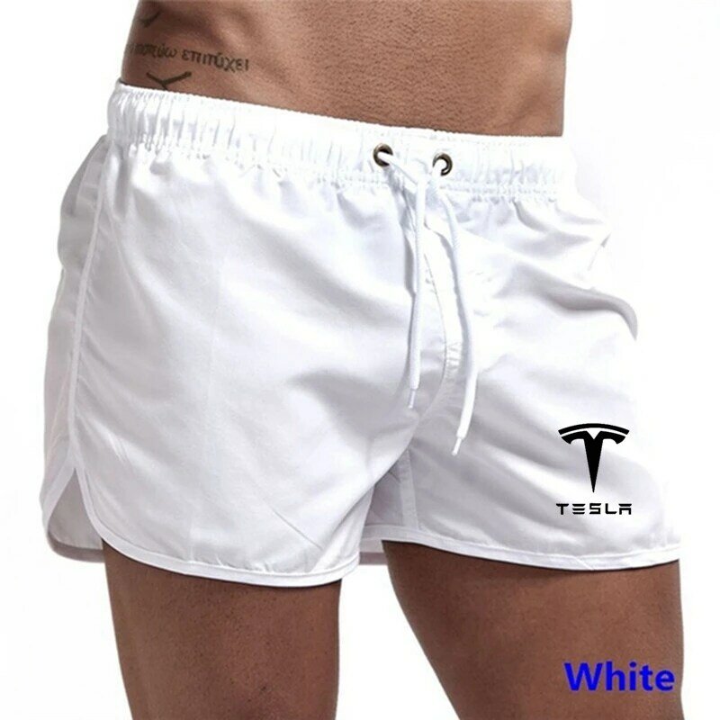 Pantalones cortos de secado rápido para hombre, bañador, ropa de playa, S-3XL deportivo, moda de verano, 2023