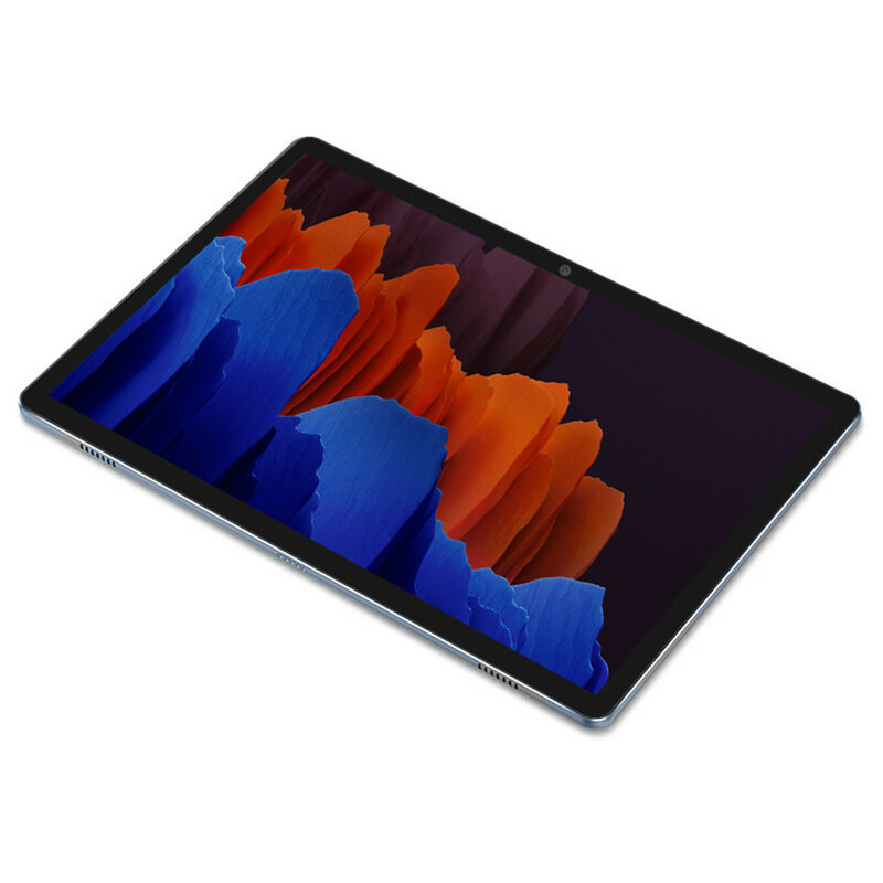Tablet Tab S7 Baru 10.1 Inci Tablet Android 11 8GB RAM 128GB ROM Snapdragon 860 Octa Core Tablet PC GPS SIM Ganda 5G Jaringan