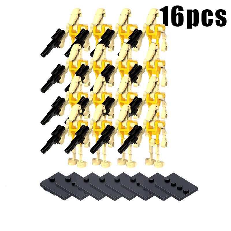 Atacado 16 pçs batalha droids trooper K2-SO blocos de construção tijolos modelo conjunto kits tijolos diy crianças brinquedos