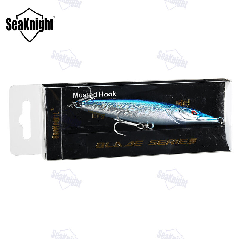 SeaKnight-señuelo de pesca de lápiz flotante SK054, 16g, 110mm, cebo de pesca duro Topwater, accesorios de pesca de fundición larga
